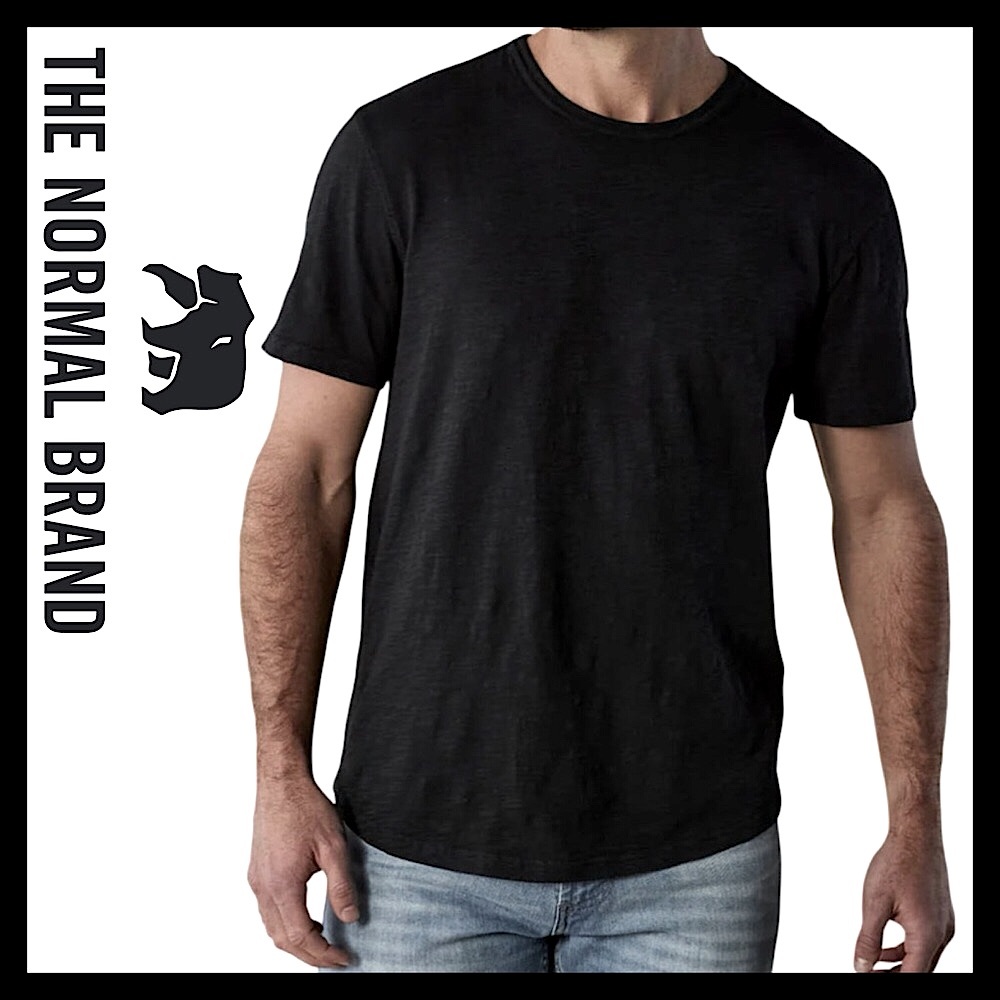 THE NORMAL BRAND Men’s Legacy Jersey Perfect Tee (BLACK) NEW with Tags Size (XL)